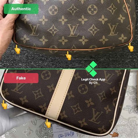 fake lv computer bag|louis vuitton bag real or real.